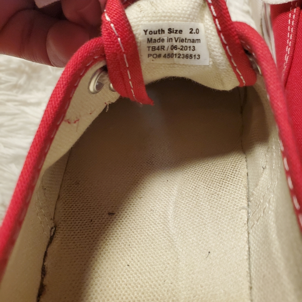 Red VANS - Picture 4 of 4